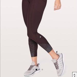 Lululemon Tight Stuff Legging Reflective
